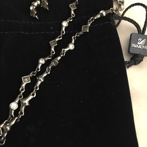 COPY - Swarovski Antique Silver Crystal Necklace